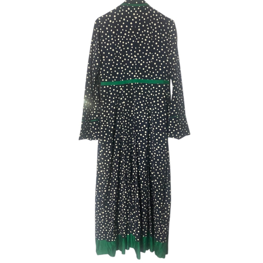 NWT ANNAH HARIRI XL
Modest Polka Dot Maxi Dress Green
Trim Abaya - Picture 5 of 9